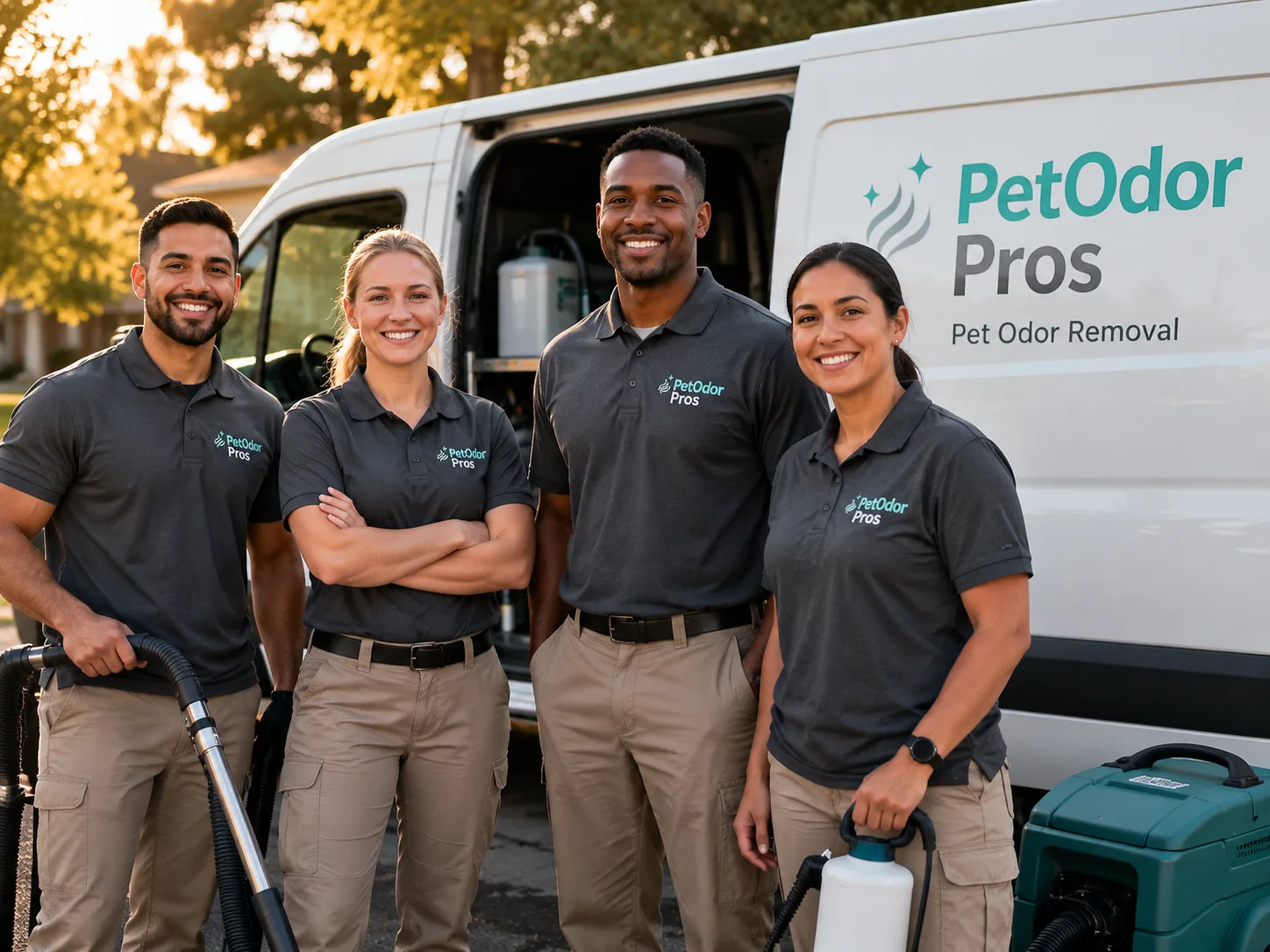 Pet Odor Removal team serving San Diego, CA